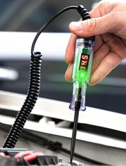 Automotive Test Light with 3-48V LED Digital Display, Automotive Circuit Tester