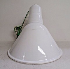 LSI Lighting Solutions PLUS 11.5″ Abolite Angled Reflector AD 200 Light | White