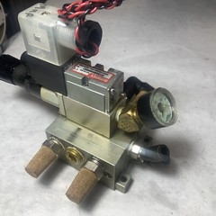 Asco Numatics 031SA400400061 & 031RS700O000000 Valve Solenoid & Regulator