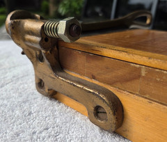 Ingento Paper Cutter No. 1 Mini 6 Inch Ideal School Supply Chicago USA Wood Vtg