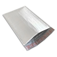 #5 10.5 x 15 200/CS WHITE POLY PADDED BUBBLE MAILERS SELF SEAL ENVELOPES