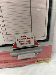 Day-Timer Pink Ribbon PrintYourOwn #14260 Daily Weekly Monthly Pages 5.5″x8.5″
