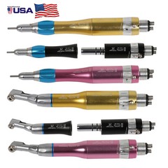 Dental low slow speed handpiece straight/ contra angle/ air motor 4/2hole E-type