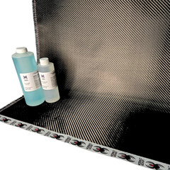 24″ x 5FT Twill Weave Carbon Fiber Fabric Cloth Resin Kit