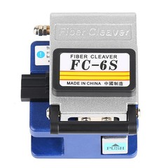 FC-6S Fiber Cleaver Fiber Optic Cutting With Blade 36000 Times Fiber Cleaves