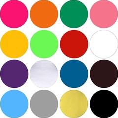 JANYUN 6528 Pieces Colored Dot Stickers, 1/4″ Small 0.25 inch, Multicolor
