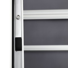 white Concession Window Awning Food Truck Service Screen Trailer Serving Window
