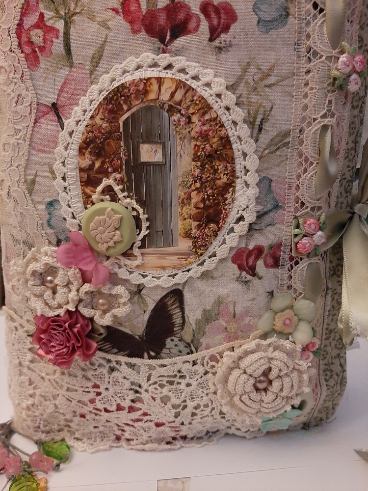 Junk Journal Handmade chunky “Secret Garden” Soft and squishy Classic Story