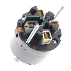 Cooper 26421 Gray Industrial Receptacle Angled W/Lid Powerlock 60A 600V 3P4W