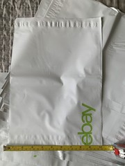 New Lot of 25 ￼Pieces Poly Mailer envelopes Ebay Brand Bags 10 in x 13 in green