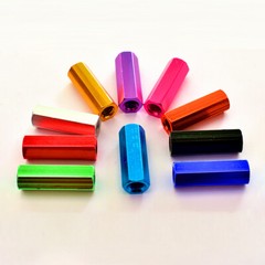 Aluminium 1/4-20 Hex Standoffs Spacers Hexagon Long Nuts Female-Female Threaded