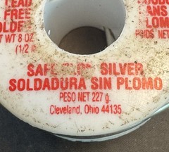 OATEY Safe Flo 8-oz Roll Lead-Free Silver Solder Wire 29024