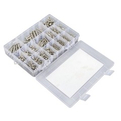 550Pcs 304 Stainless Steel Wood Screws Assortment Kit Phillips #4 #6 #8 #10 #12