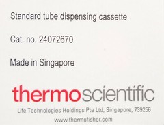 Thermo 24072670 Multidrop Combi 384 DW Standard Tube Dispensing Cassette