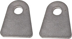 1/4 Inch Universal Shock Mount Tabs Weld On Pair with 1/2 Inch Bolt Hole