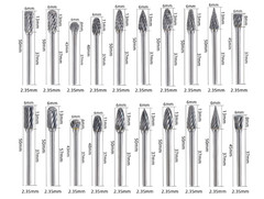 10 pcs Dental HP Tungsten Steel Carbide Cutter Polisher Denture Burs Lab Drill