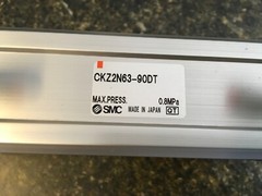 SMC CKZ2N63-90DT Slim Line Clamp Cylinder 0.8MPa (KB)