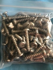 10 Pounds of Assorted Sizes & Lengths Stainless Steel Screws / Bolts Hardware