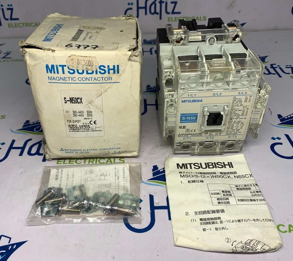 Mitsubishi S-N50 S-N50CX AC380-440V Magnetic contactor FREE FAST SHIPPING