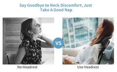 Office Chair Headrest Attachment Universal, Head Support Cushion. NEW