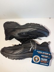 NWT! DR SCHOLL’S Black Careers Peppy Gel Insole Slip Resistant Work Shoe sz 7.5W