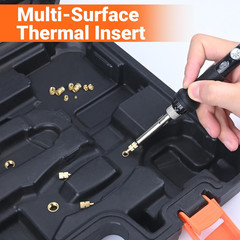 Threaded Inserts Set, 716Pcs Heat Set Inserts Nuts Bolts with M2 M3 M4