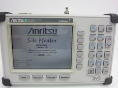 Anritsu SiteMaster S820D Cable & Antenna Analyzer,K(f), 20GHz,34RKNF50,w/Cal kit