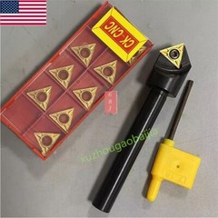 1/2inch Shank Chamfering Tool Bit Turning Tool Holder +TCMT16T304 Carbide Insert