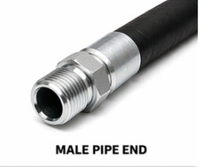 3/8″ 2 wire 100R16 Hydraulic Hose Assembly with NPT Male 3/8″ fittings 4785 PSI