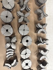 Bardons and Oliver #3, #5 Round, Square, Hex Collet pads