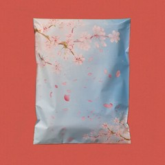 Designer Polymailer Cherry Blossom Sakura poly mailers 10×13