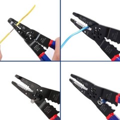 WORKPRO Wire Stripper Set 8″ Self-Adjusting Wire Stripper 8″ Multi-Tool Stripper