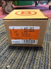 50 pc New Bridgeport 407-DC2 1/2” Steel FMC Squeeze Connectors .86”-.92” #309