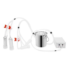 Pulsation Cow Milking Machine, Electric Cow Milker, Milking Machine with Stainle