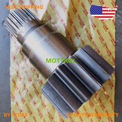 22U-26-21560 SHAFT PINION,SLEWING FIT KOMATSU PC200-7 PC220-7 PC240-7 PC260-7