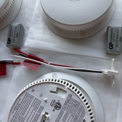 Siterlink Hardwired Smoke Alarm 6 Pack GS562A White