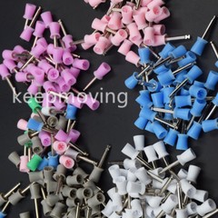 100/500/1000 Pcs Dental Rubber Latch Polisher Polishing Prophy Cup Bowl Brushes