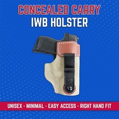 Desantis Desantis Gunhide Holsters Inside the Waistband Natural