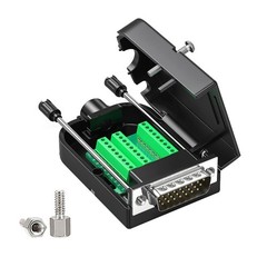 1* DB26 Male Adapter To PCB Terminal Signals Module Board Connector 26Pin