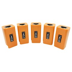 Rsrteng Network Cable Tester Remote Kits NO.1 to 5 or NO.6 to 10 for RJ45 Cat5