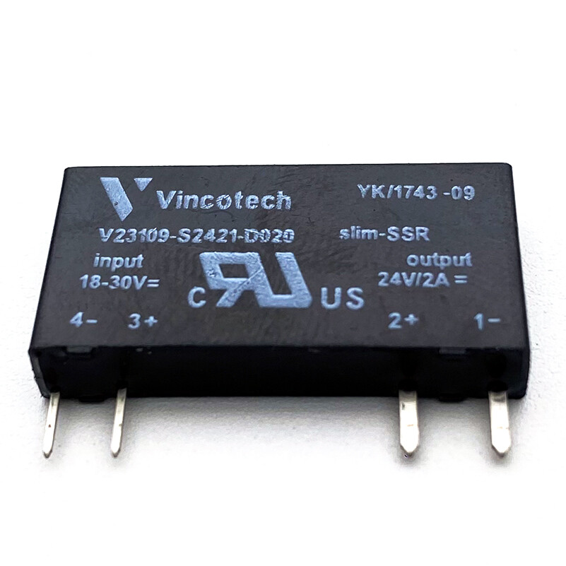 1Pc VINCOTECH V23109-S2421-D020 24VDC 2A Solid State Relay 4Pins