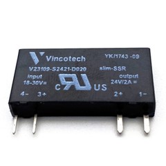 1Pc VINCOTECH V23109-S2421-D020 24VDC 2A Solid State Relay 4Pins