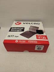 VELCRO Brand Heavy Duty Tape 16 Foot Roll,up to 10 lbs 1-1/2in Width, Black