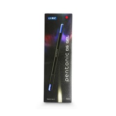 Pentonic 0.6 mm Gel Pen Blister Pack Red Ink Set of 1 X 10pcs