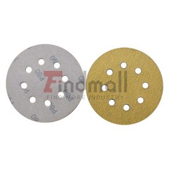 100Pcs 5” Inch 8-Hole 80 Grit Hook-and-Loop Sanding Disc Sander Paper
