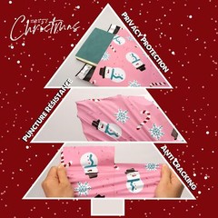 Christmas Poly Mailer 14.5×19 Inch 50 Pcs Waterproof Shipping Bags for Clothi…
