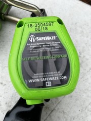 Safewaze FS-EX20065-W-RBH-BWB LightWeight Dual Leg Web Retractable