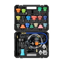 47Pc Radiator Coolant Pressure Vacuum Tester Refill Kit Universal Fit Tool