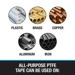 Harvey Thread Sealing PTFE Plumber’s Tape 1/2 In. X 260 In. Plumbers Tape