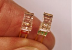 Qty 2: Rare Vintage Western Electric LEDs Historic NOS “Wedge Style”